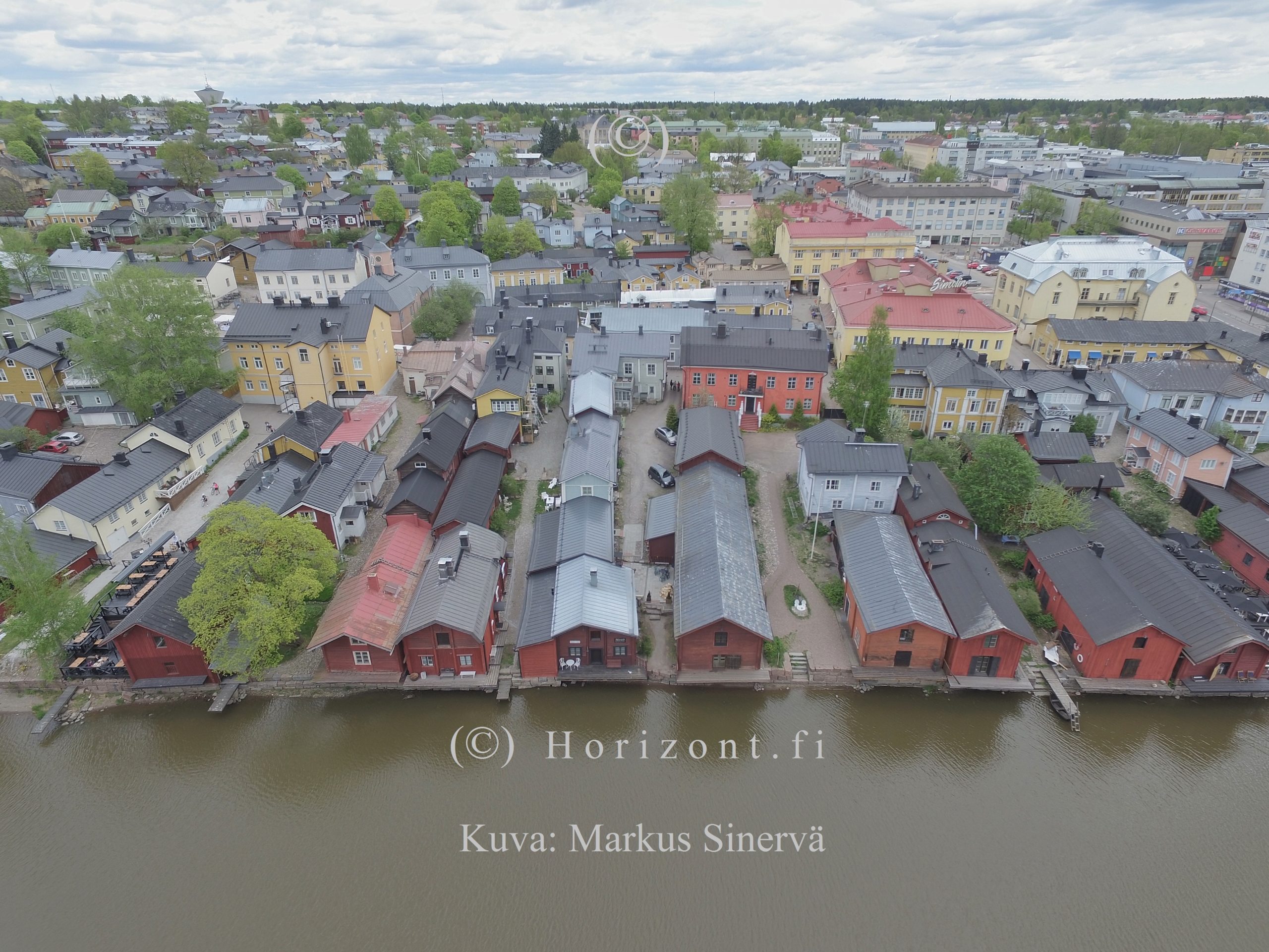 Ilmakuva Porvoo