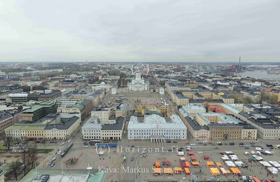 ilmakuva senaatintori suurkirkko