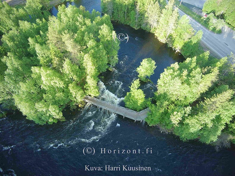 ilmakuva kuusamo koski