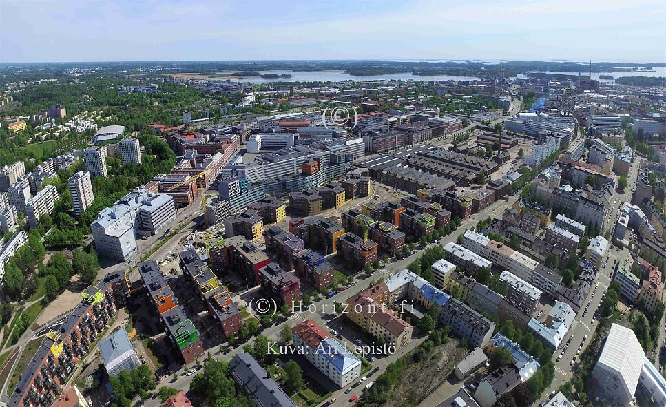 ilmakuva konepajan alue helsinki