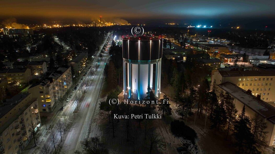 ilmakuva lappeenrannan vesitorni