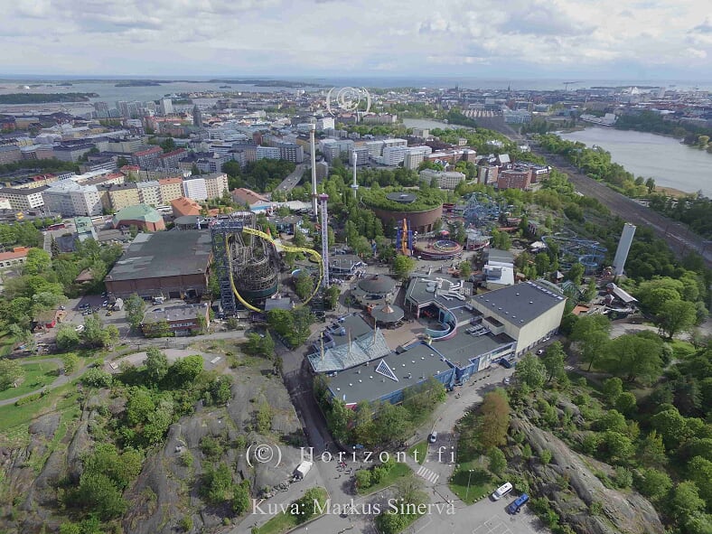 ilmakuva huvipuisto
