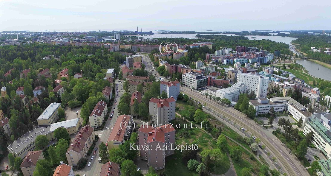 ilmakuva helsinki ruskeasuo