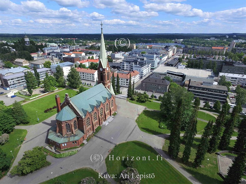 ilmakuva tiilikirkko