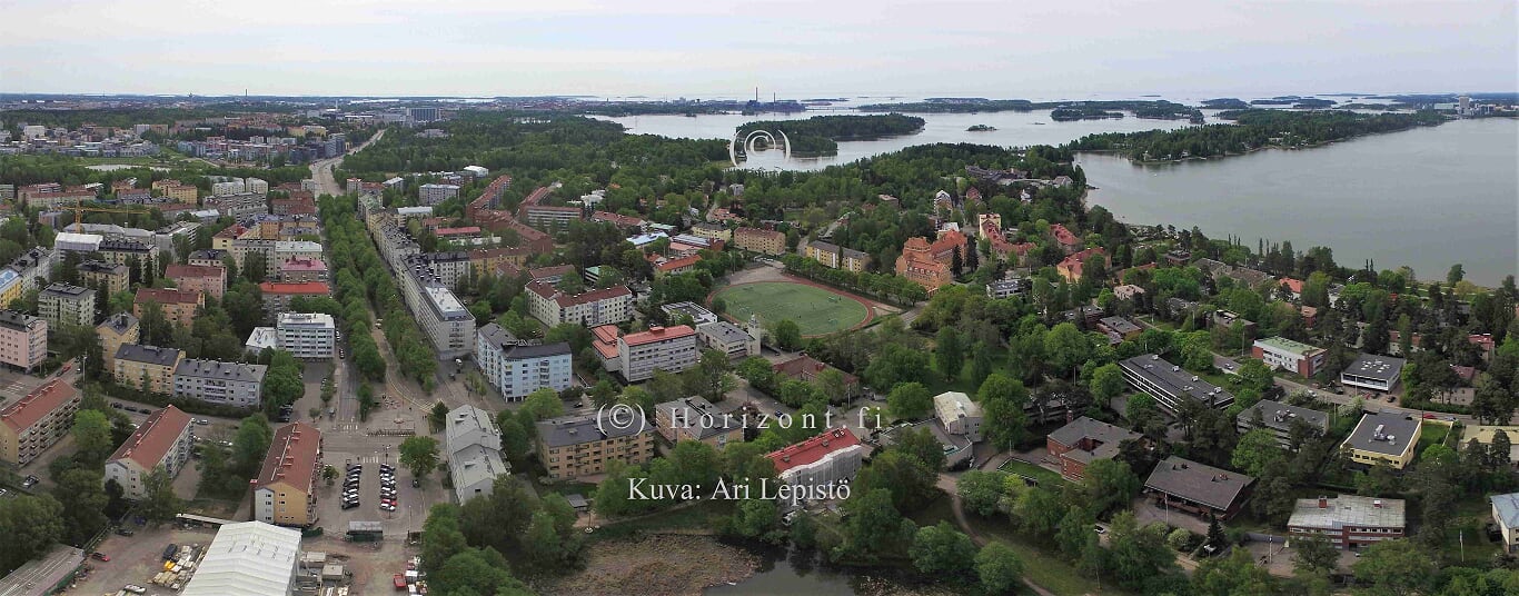 ilmakuva helsinki kesällä