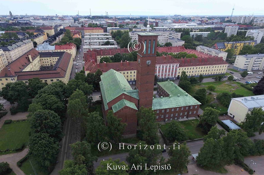 ilmakuva helsinki kirkko