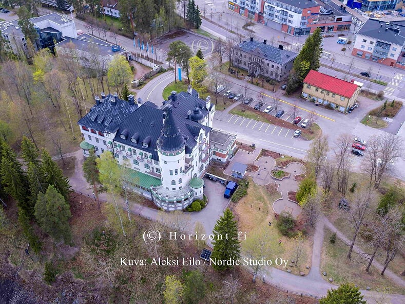 ilmakuva hotelli imatra