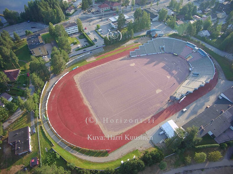 ilmakuva sotkamon stadion