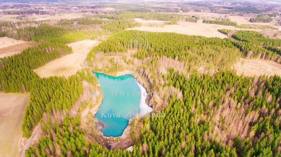 ilmakuva näträmälän avolouhos