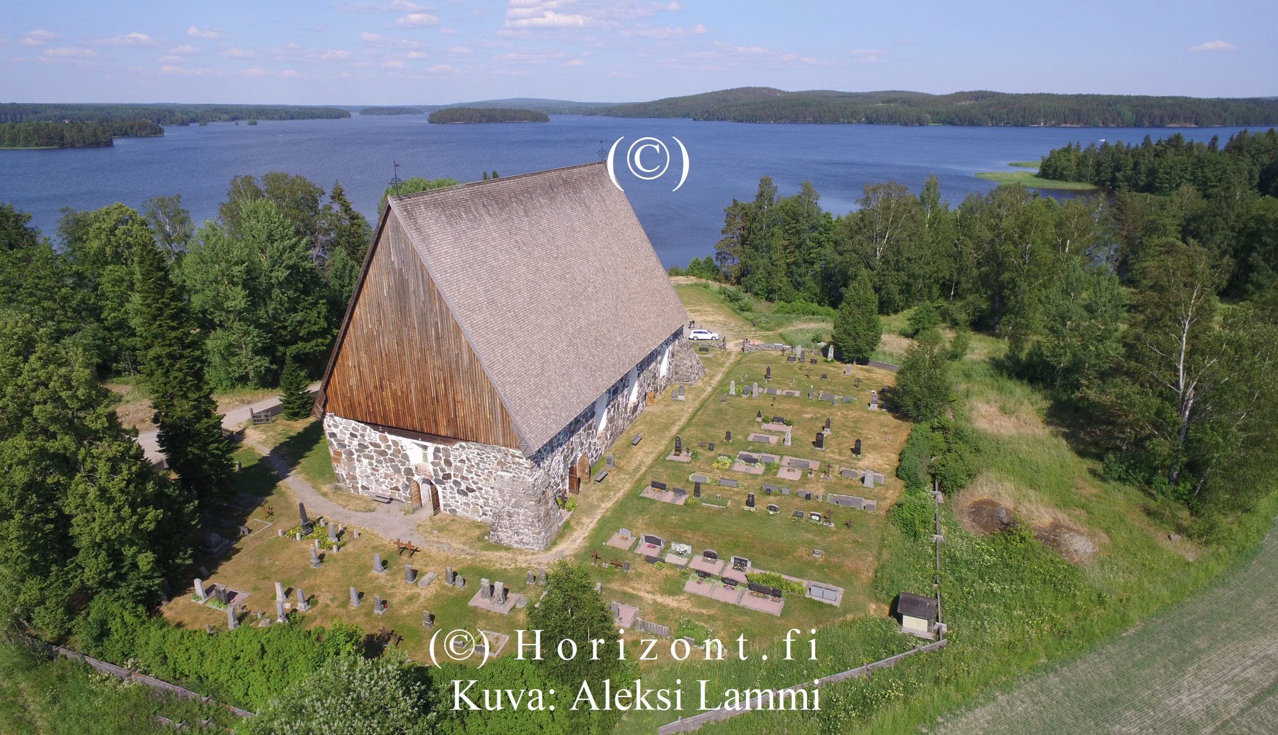 PYH N MARIAN KIRKKO Sastamala 7 2020 HORIZONT Ilmakuvaus