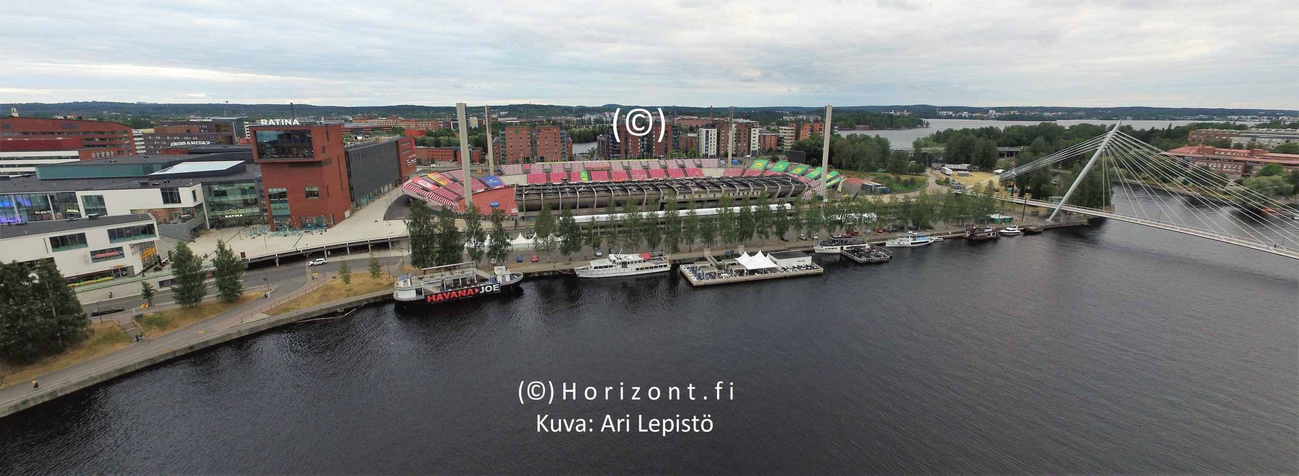 tampere stadion ilmakuva